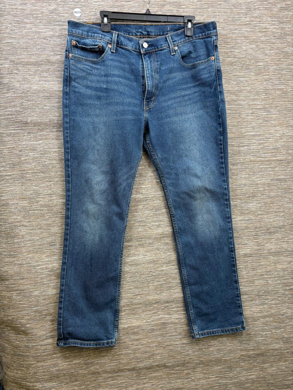 Levi's Men's 511 Slim Fit Medium Wash Blue Denim Jeans W38 L30 Mid Rise 5-Pocket